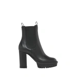 Gianvito Rossi Barry Ankle Boots in Black Leather | Ankle Boots