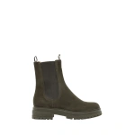 Gianvito Rossi Chester Ankle Boots in Dark Olive | Ankle Boots