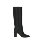 Gianvito Rossi Dana Knee-High Boots in Black Leather | Knee-High Boots