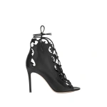 Gianvito Rossi Eden Ankle Boots in Black Nappa | Ankle Boots