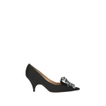 Gianvito Rossi Fenice 70 Pumps in Black Fabric | Pumps