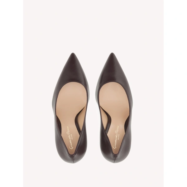 Gianvito Rossi Gianvito 105 Pumps in Burgundy Nappa, view 3 | Pumps