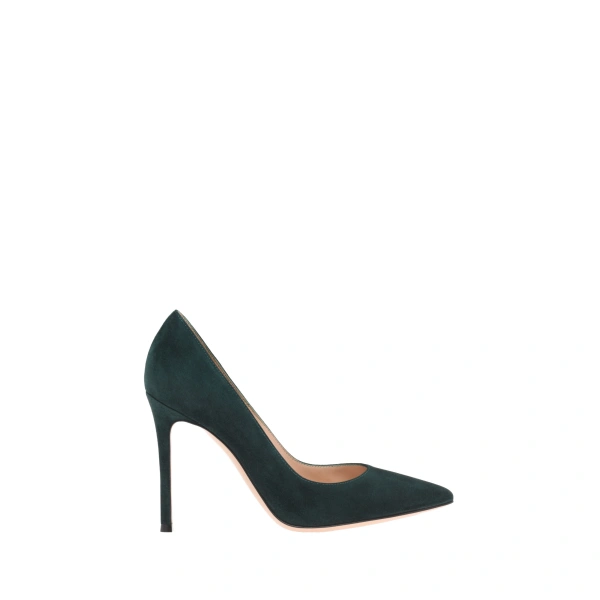 Gianvito Rossi Gianvito 105 Pumps in Green Suede | Pumps
