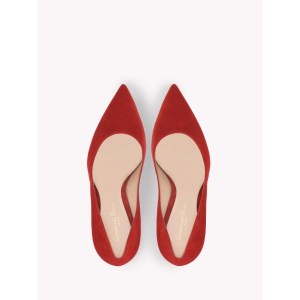 Gianvito Rossi Gianvito 105 Pumps in Red, view 3 | Pumps