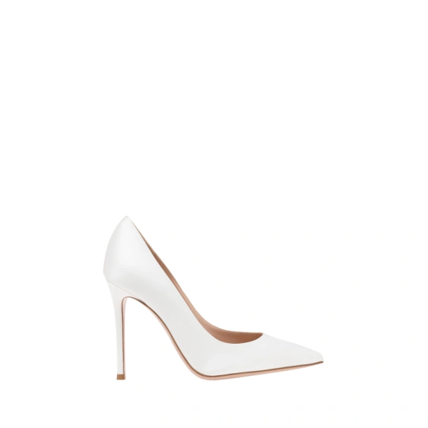 Gianvito Rossi Gianvito 105 Pumps in White Satin | Pumps