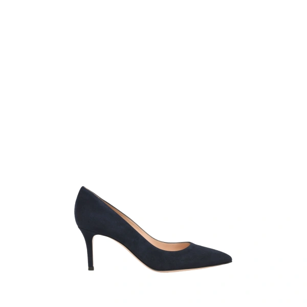 Gianvito Rossi Gianvito 70 Pumps in Denim Suede | Pumps