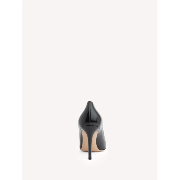 Gianvito Rossi Gianvito 85 Pumps in Black Glossy Nappa, view 4 | Pumps