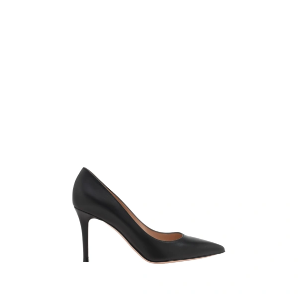 Gianvito Rossi Gianvito 85 Pumps in Black Leather | Pumps