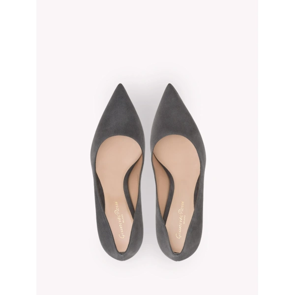 Gianvito Rossi Gianvito 85 Pumps in Grey Suede, view 3 | Pumps