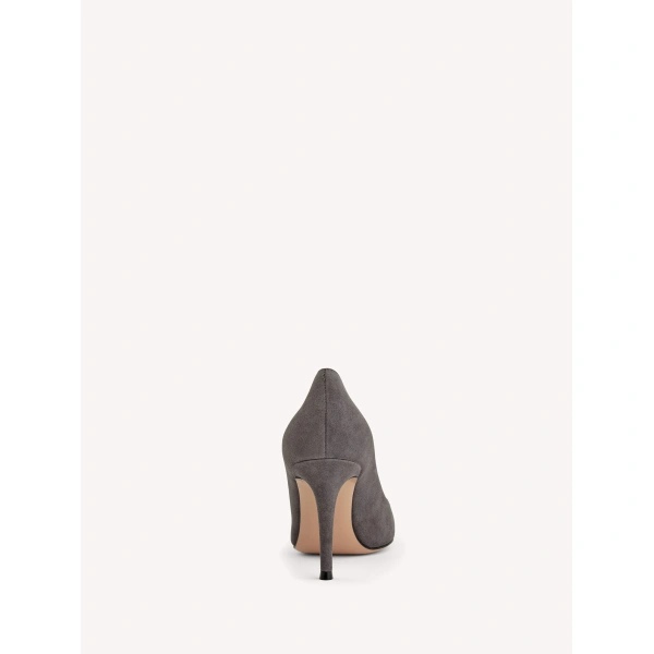 Gianvito Rossi Gianvito 85 Pumps in Grey Suede, view 4 | Pumps