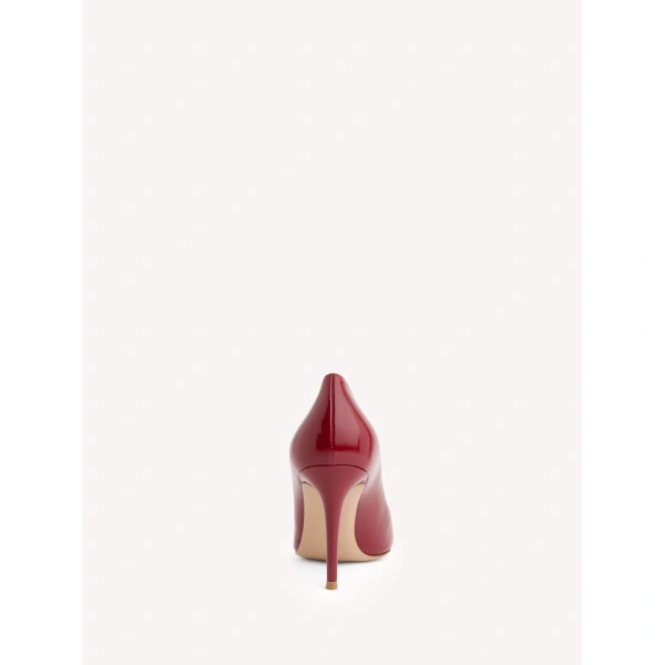 Gianvito Rossi Gianvito 85 Pumps in Red Glossy Nappa, view 4 | Pumps