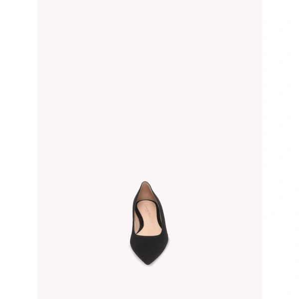 Gianvito Rossi Gianvito Ballet Flats in Black Suede, view 4 | Ballet Flats