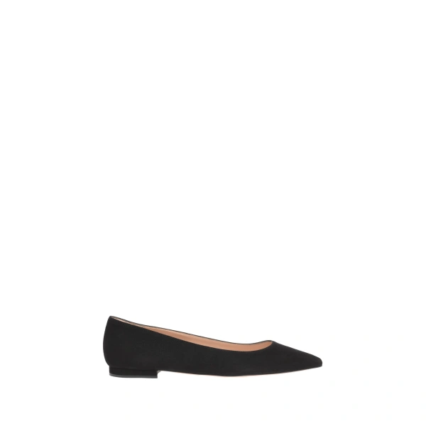 Gianvito Rossi Gianvito Ballet Flats in Black Suede | Ballet Flats