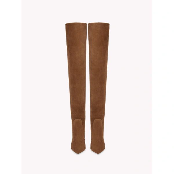 Gianvito Rossi Hansen Over-the-Knee Boots in Texas Suede, view 3 | Boots