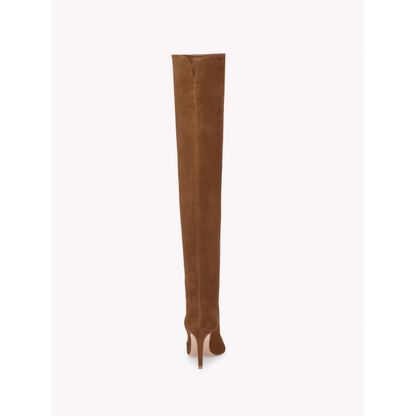 Gianvito Rossi Hansen Over-the-Knee Boots in Texas Suede, view 4 | Boots