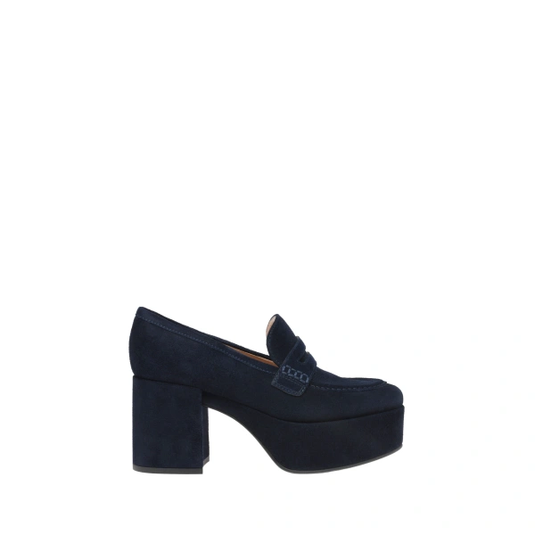 Gianvito Rossi Jenna Platform Pumps in Denim Suede | Platform Heels