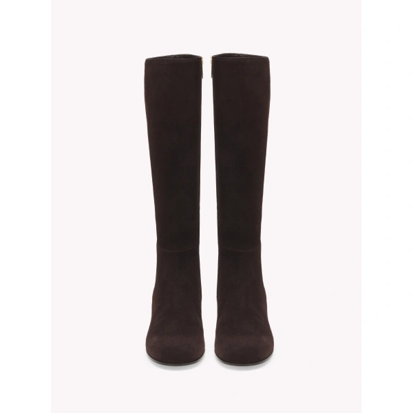 Gianvito Rossi Joelle 45 Knee-High Boots in Mocha, view 3 | Knee-High Boots