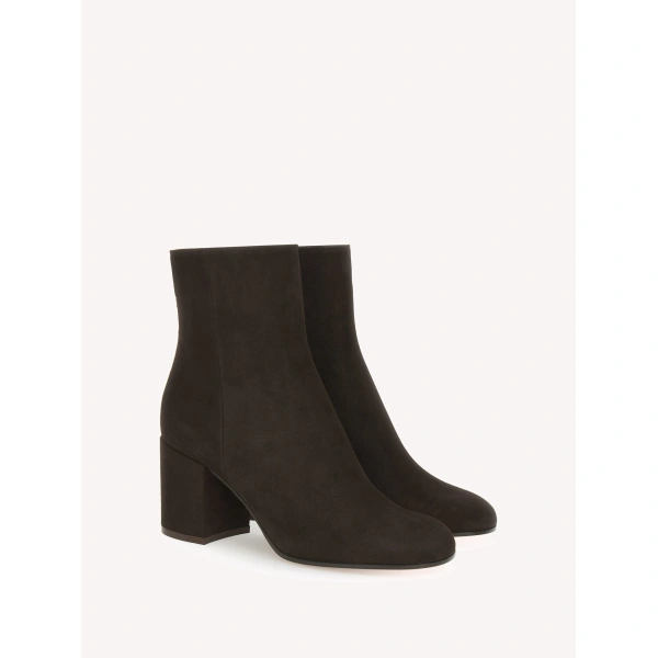 Gianvito Rossi Joelle Ankle Boots in Mocha, view 2 | Ankle Boots