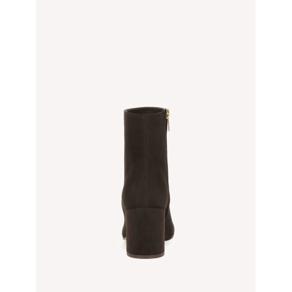 Gianvito Rossi Joelle Ankle Boots in Mocha, view 4 | Ankle Boots