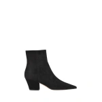Gianvito Rossi Keinna 55 Ankle Boots in Black Suede | Ankle Boots