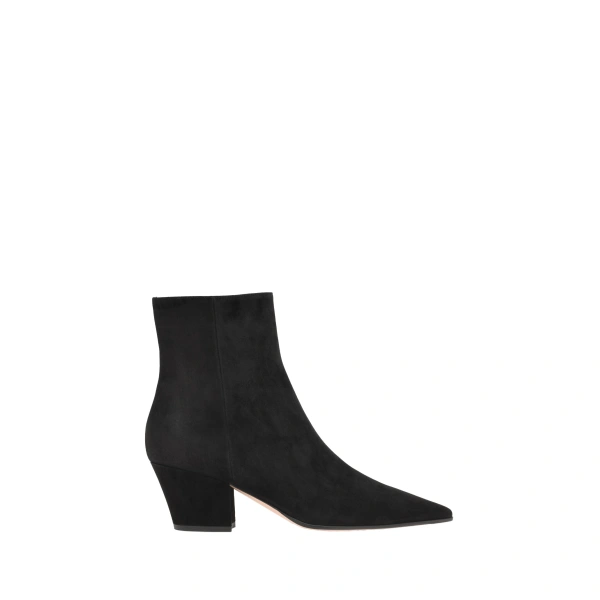 Gianvito Rossi Keinna 55 Ankle Boots in Black Suede | Ankle Boots