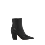 Gianvito Rossi Keinna Ankle Boots in Black Leather | Ankle Boots