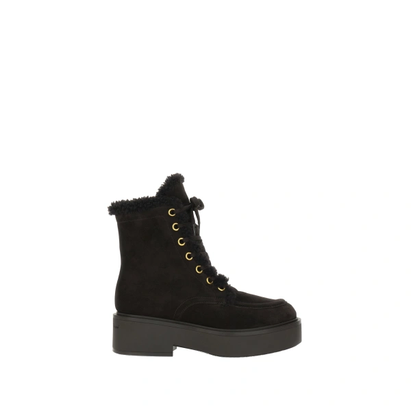 Kiso Fur Ankle Boots