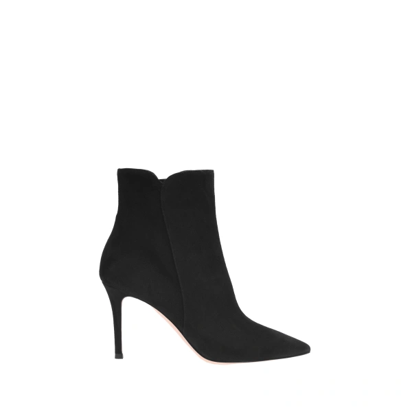Gianvito Rossi Levy 85 Ankle Boots in Black Suede | Ankle Boots