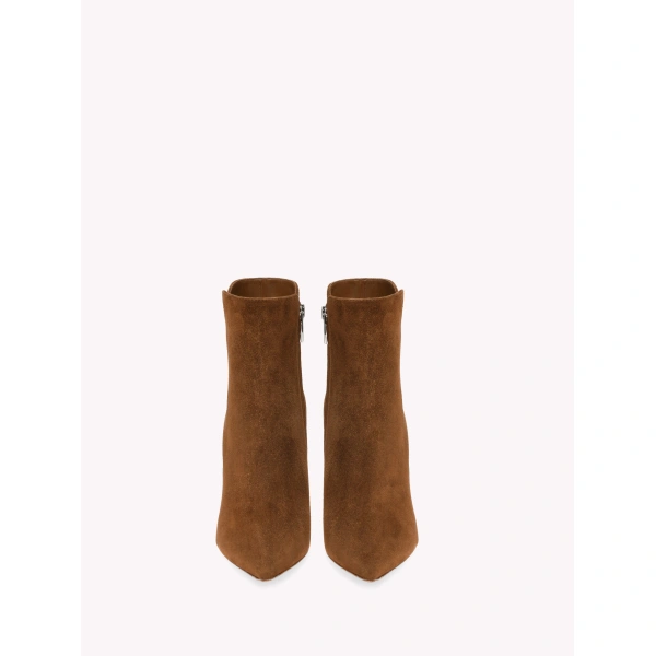 Gianvito Rossi Levy 85 Ankle Boots in Texas Suede, view 3 | Ankle Boots