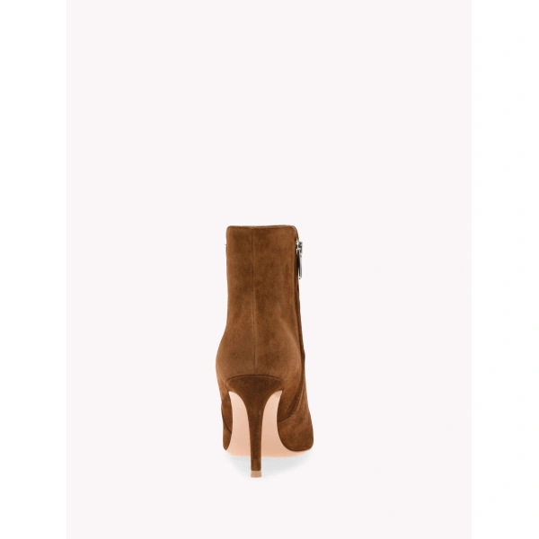 Gianvito Rossi Levy 85 Ankle Boots in Texas Suede, view 4 | Ankle Boots
