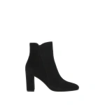 Gianvito Rossi Lisa Ankle Boots in Black Suede | Ankle Boots