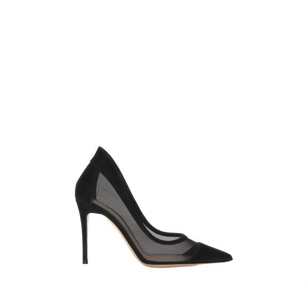 Gianvito Rossi Mina Pumps in Black Suede | Pumps