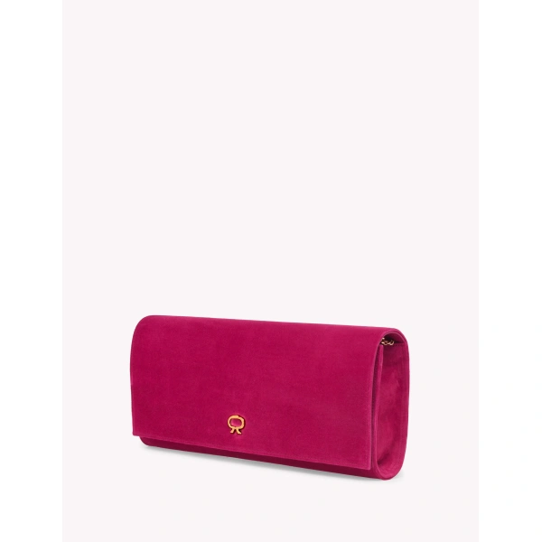 Gianvito Rossi Monica Clutch in Pink, view 2 | Clutch Bags