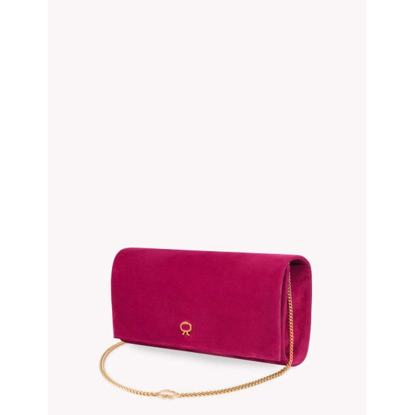 Gianvito Rossi Monica Clutch in Pink, view 4 | Clutch Bags