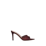 Gianvito Rossi Rania 85 Mules in Red Organza | Mules