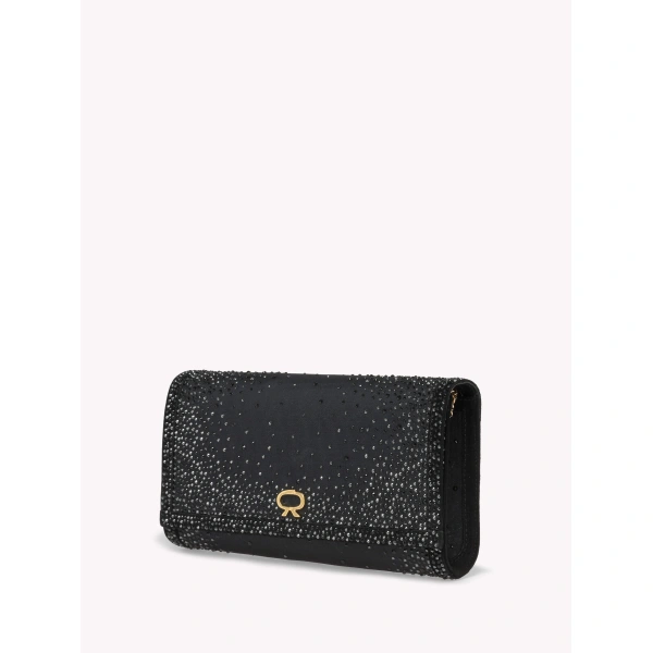 Gianvito Rossi Rania Clutch in Black, view 2 | Clutch Bags