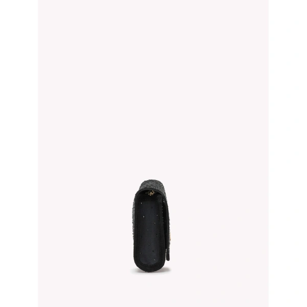Gianvito Rossi Rania Clutch in Black, view 3 | Clutch Bags