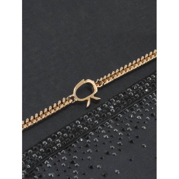 Gianvito Rossi Rania Clutch in Black, view 6 | Clutch Bags