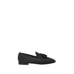 Gianvito Rossi Rania Loafers in Black Organza | Loafers