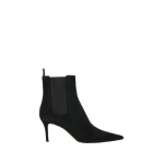 Gianvito Rossi Riley Ankle Boots in Black Suede | Ankle Boots