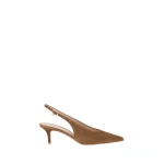 Gianvito Rossi Robbie 55 Slingbacks in Texas Suede | Slingbacks