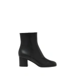 Gianvito Rossi Santiago Ankle Boots in Black Leather | Ankle Boots