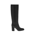 Gianvito Rossi Santiago Knee-High Boots in Black Leather | Knee-High Boots