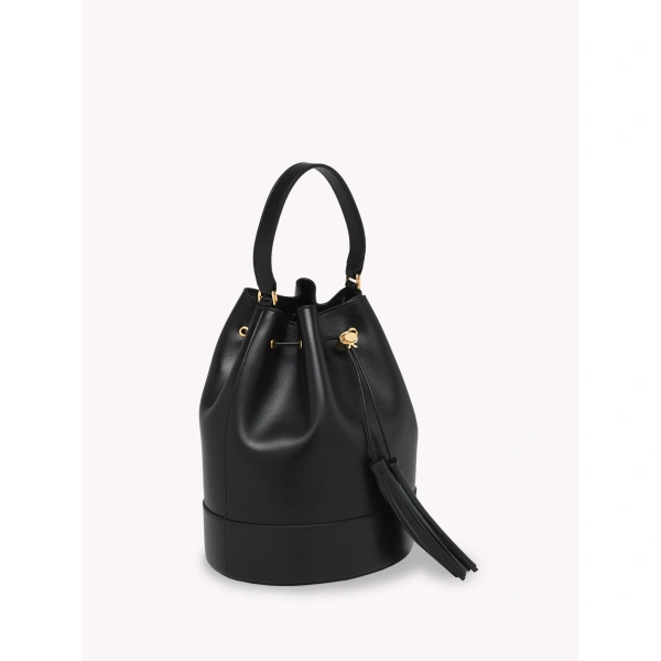 Gianvito Rossi Sienna 22 Bucket Bag in Black, view 2 | Bucket Bags