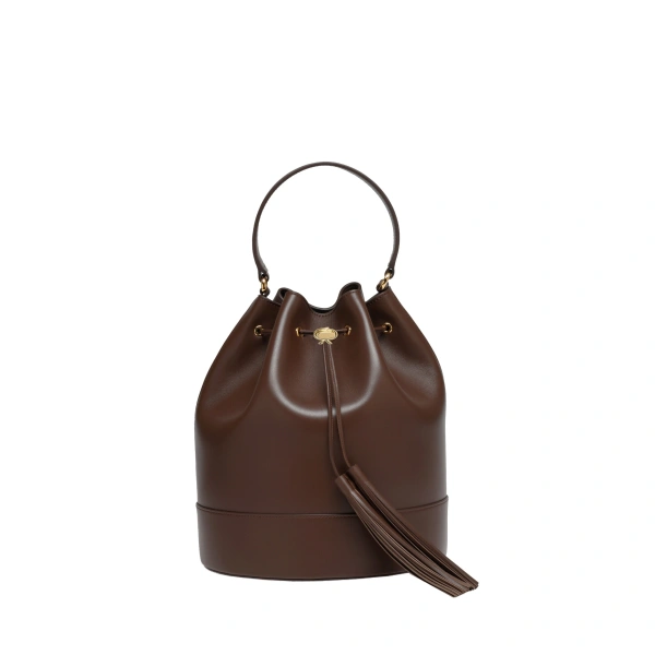 Gianvito Rossi Sienna 22 Bucket Bag in Brown | Bucket Bags