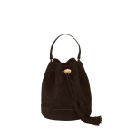 Gianvito Rossi Sienna 22 Bucket Bag in Mocha | Bucket Bags