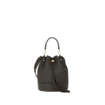 Gianvito Rossi Sienna Bucket Bag in Dark Grey | Bucket Bags