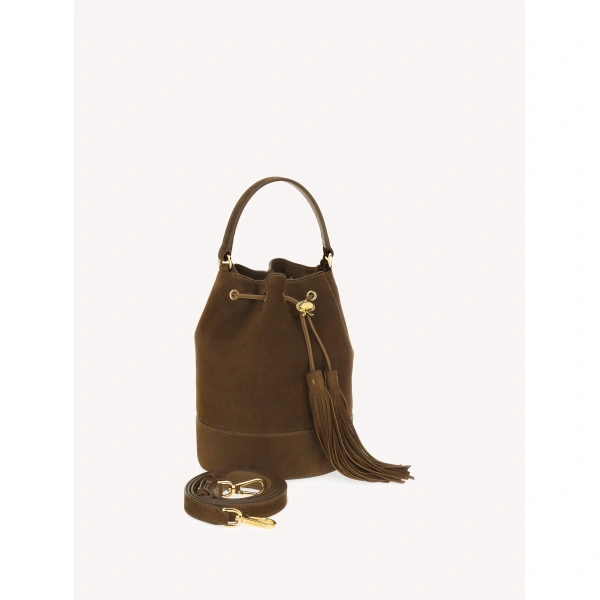 Gianvito Rossi Sienna Bucket Bag in Texas, view 3 | Bucket Bags