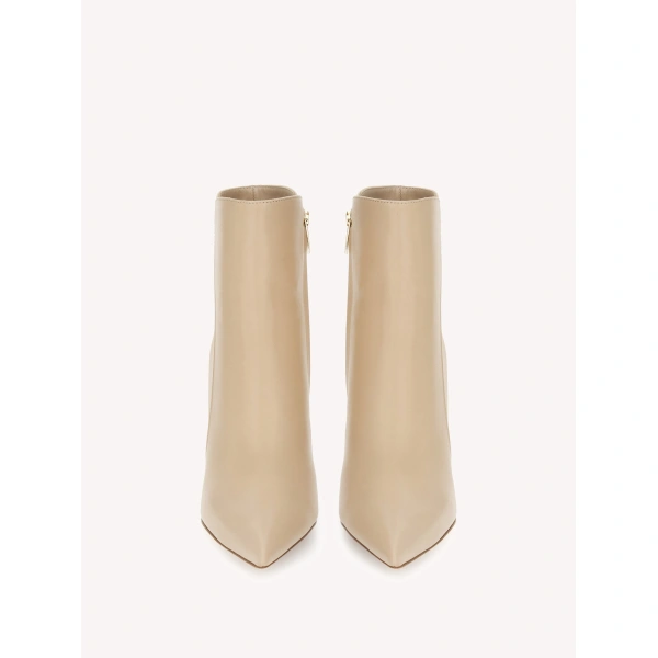 Gianvito Rossi Sofia Ankle Boots in Brown, view 3 | Ankle Boots