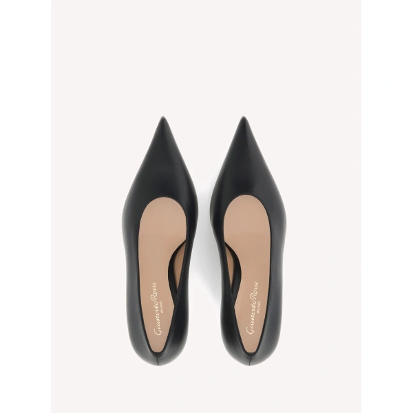 Gianvito Rossi Sofia Pumps in Black Leather, view 3 | Pumps